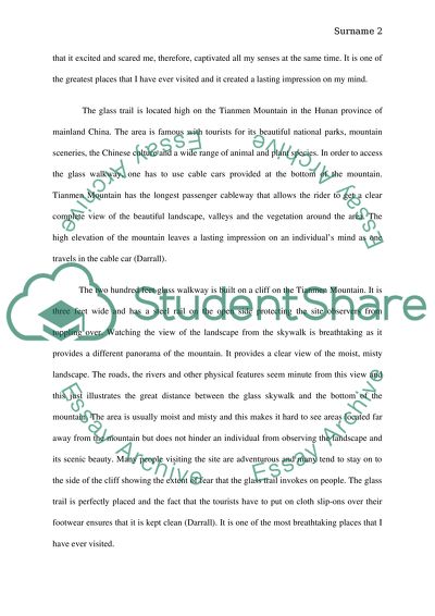 Tianmen Mountain Glass Trail