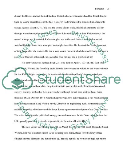 BTK Killer - Dennis Lynn Rader