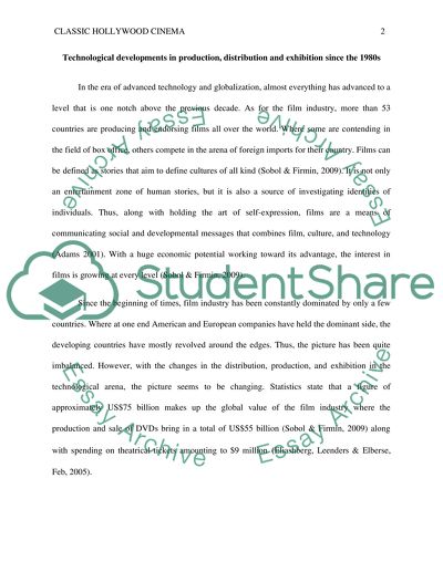 Classic Hollywood Cinema