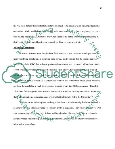 Thesis statement for 9/11 attack image