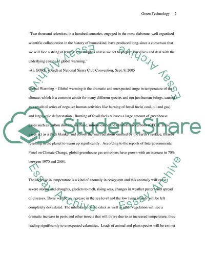 Definition of Global Warming