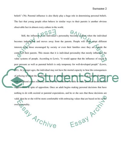 Creating Values in Life