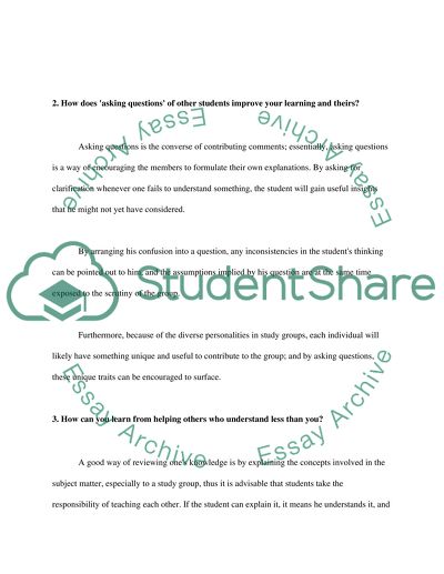 Why Group Study is More Effective