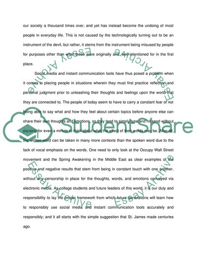 Social Media & Virtual World