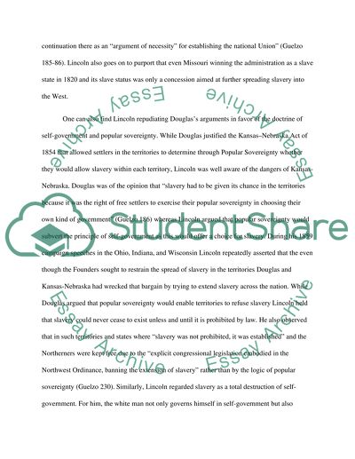 Abraham lincoln essay paper