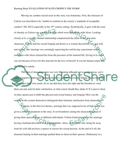 The Storm by Kate Chopin