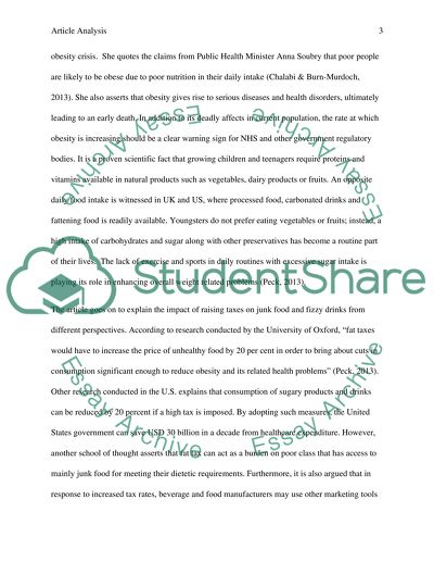 Increased Taxation in the USA