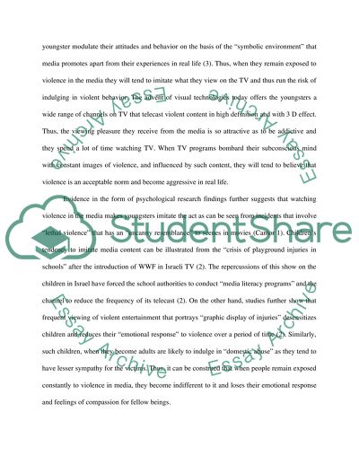 Violence as Entertainment