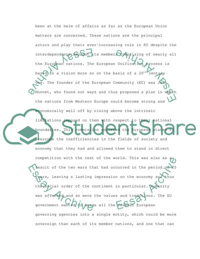 The Opportunity the EU Expanding