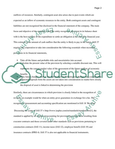 The Relevant International Accounting Standard (IASB)