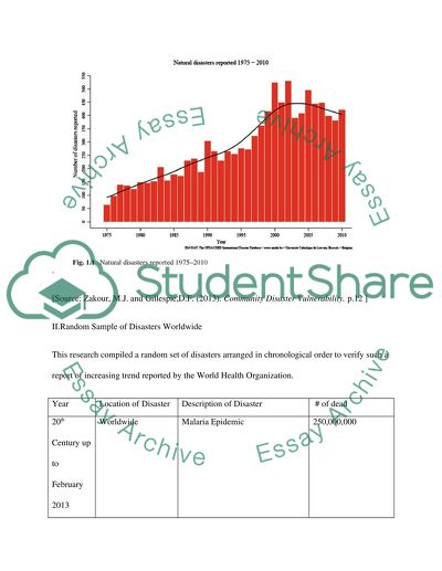 Disaster Risk Reduction Policy
