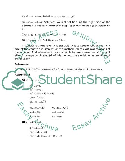 Quadratic Equations and Prime Numbers