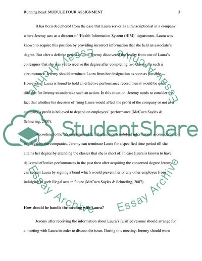 Module Four Assignment