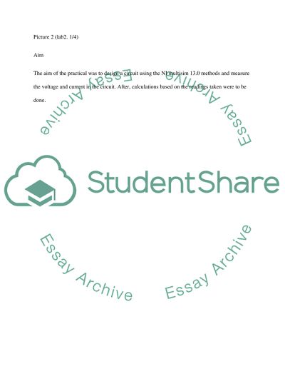 Parallel Circuit With the Three Resistors