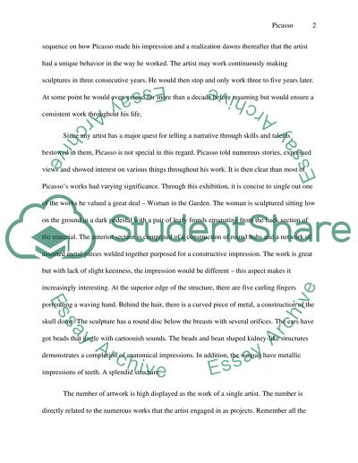 Review on Current Picasso Exhibit at the Museum of Modern Art