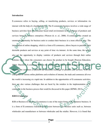 Opportunities of Online Retailing