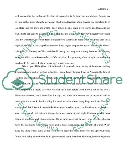 My version of the American dream to immigrants including Chinese