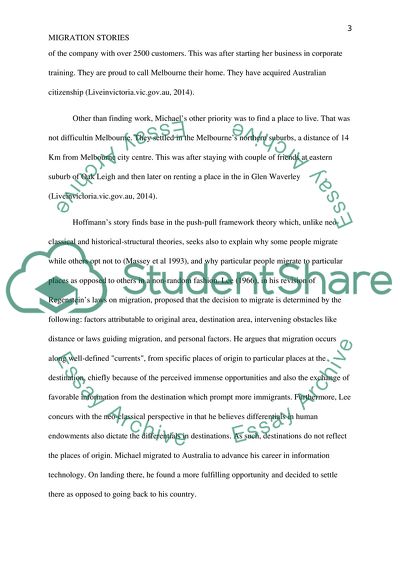 Issues of Migration and Development