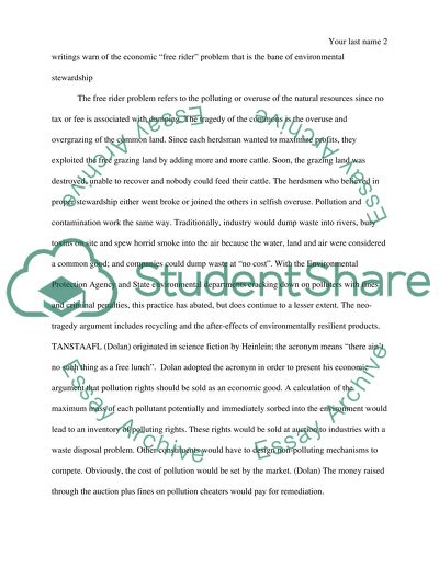 Investigating the Enviromental Impacts from Plastic Bags