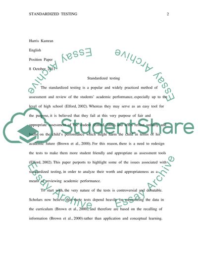 The Academic Performance of the Student: the Revising the Pattern of the Tests