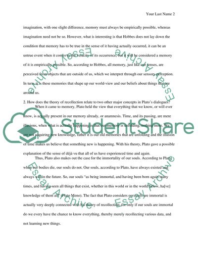 Hobbes View on Senses Influence His Overall Theory