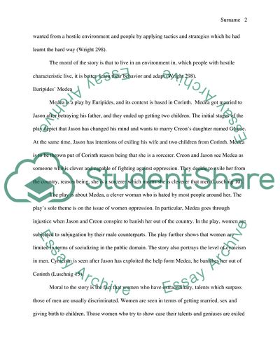 The Ethics of living Jim Crow and Euripides