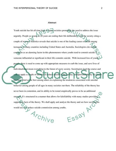 Reduction of Youth Suicide in Rural Communities