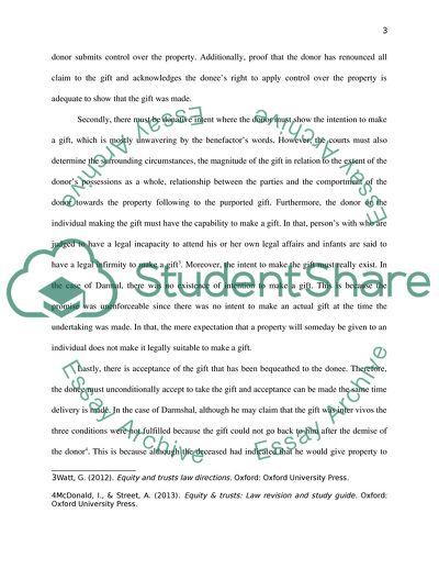 The Case of Equity and Trusts