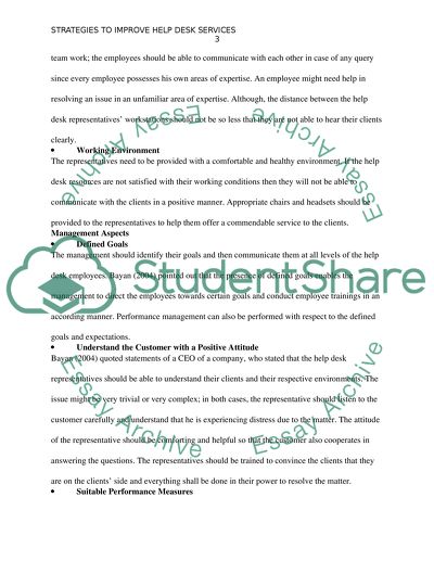 Effective support for information users