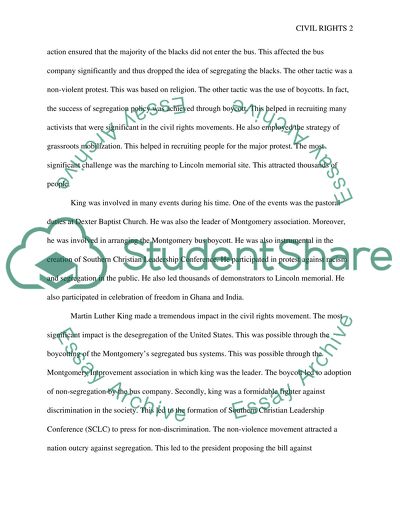 The Civil Rights Movements