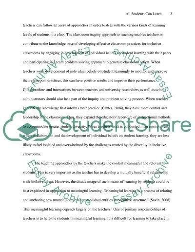 All Students Can Learn