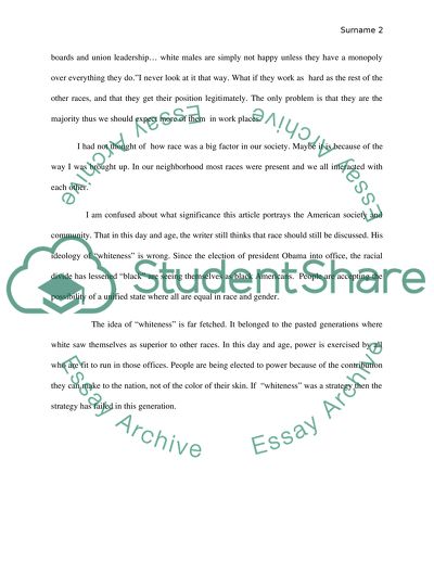 Whiteness April Reading/Questions