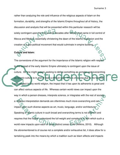 Islams Role in Early Islamic Conquest