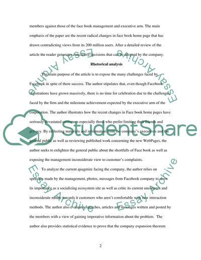 Facebook Growth, Challenges and Milestones