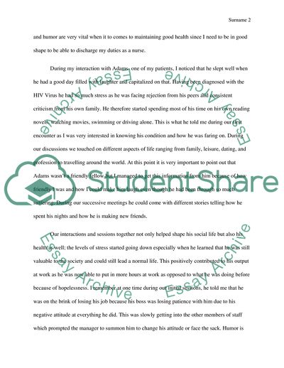 Therapeutic Humor in Nursing