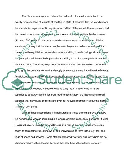 Comparison between Austrian and Post-Keynesian Criticisms to Neoclassical Theory