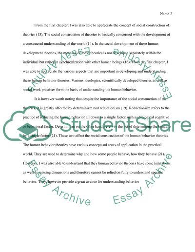 Contemporary Human Behavior Theory by Susan Robbins