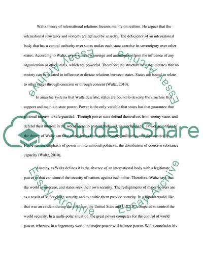 International Relations and Cooperation