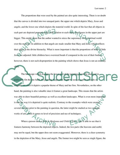 Madonna and Child in Glory