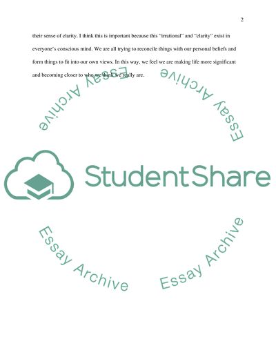 Concepts of Absurdity and Anxiety