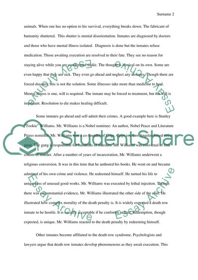 How Do Executed Offenders React To Their Punishments - Death Penalties