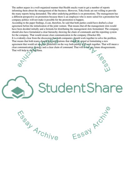 A Joint Venture Between Health Snacks and Toka Foods