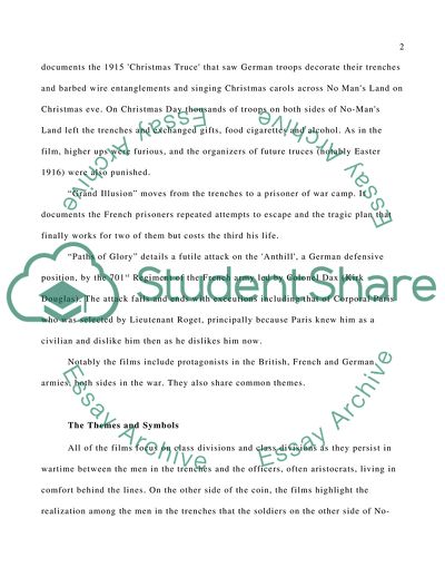 Films and the First World War