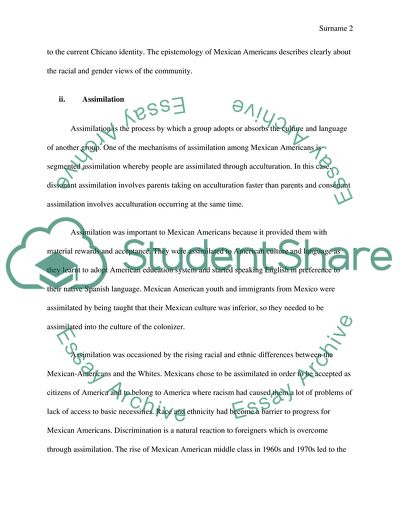 The Racial and Ethnic Mexican American World