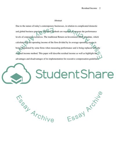 Applications, Advantages and Disadvantages for Management Reward