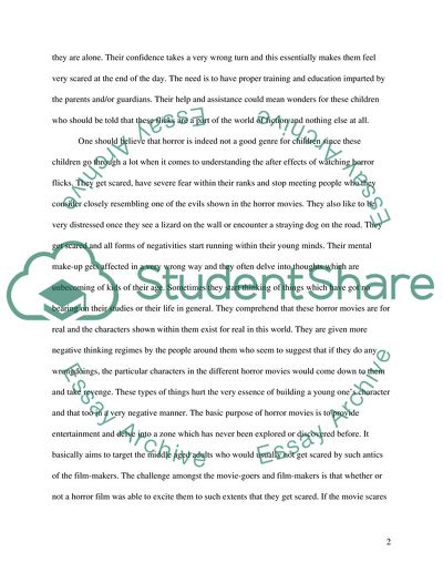 Is Horror a Good Movie Genre for Children