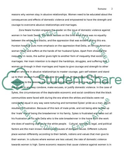 Domestic Violence Against Women and Girls