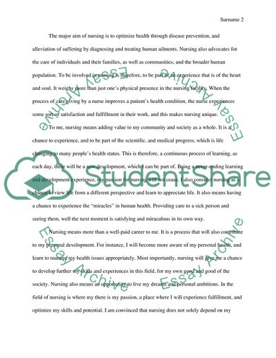 The Scope of Nursing