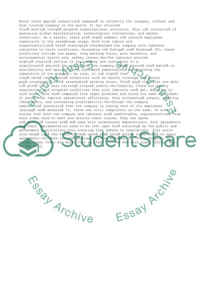 Business related topic