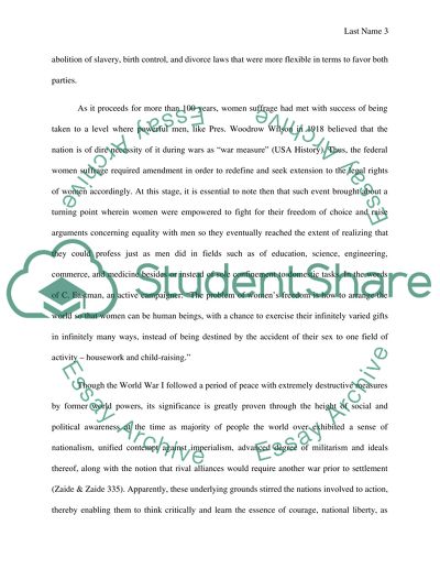 The Most Important Events during the Period 1900-1940